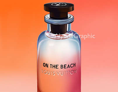 Louis Vuitton perfume ON THE BEACH