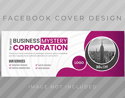 Corporate facebook cover design