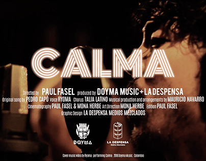 Music VideoClip · Calma Video Cover