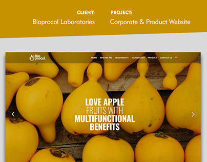 Bioprocol - Website Design
