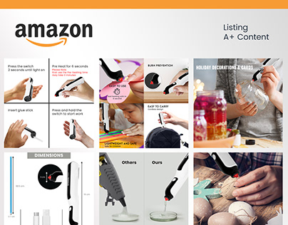 Amazon Hot Glue Pen EBC Listing A+