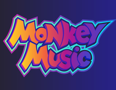 Monkey Music brand identity