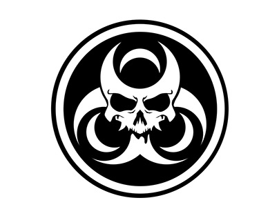 Biohazard Skull Logo