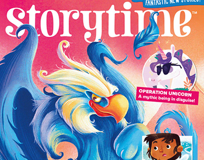 The Griffin fairytale for the Storytime magazine ❤️