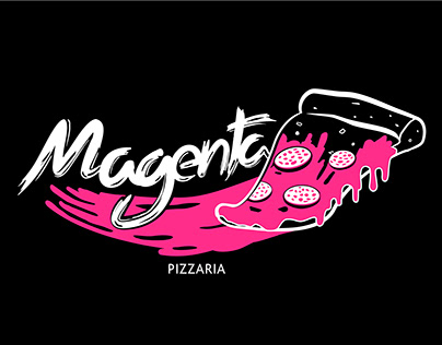 Magenta Pizzaria design an branding