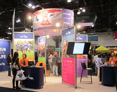 NYRR Expo Booths