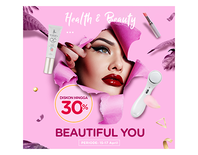 Landing Page Promo Health & Beauty