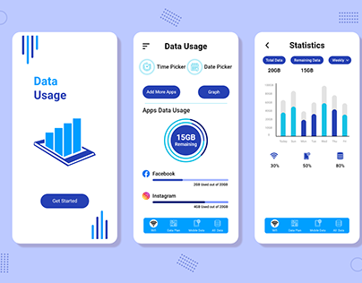 Data Usage App UI