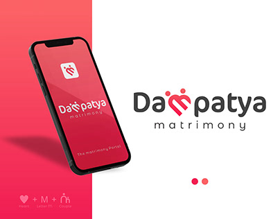 Dampatya Logo Design With Branding