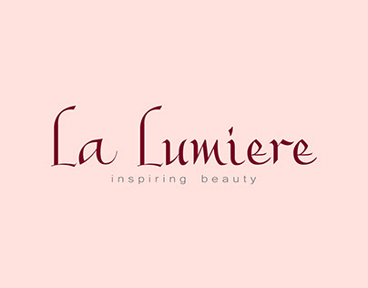 La Lumiere - logo design for cosmetics company