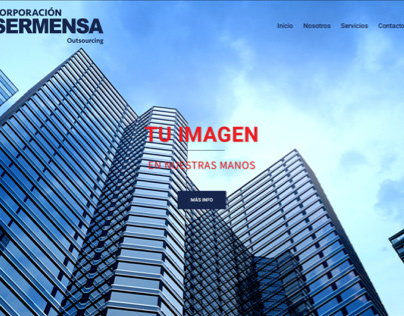 Webpage Corporacion Sermensa