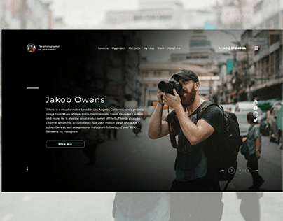 Website for Jakob Owens