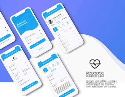 RoboDoc - Mobile App: Harmonia entre cuidado e tech