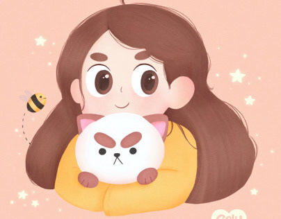 Bee and puppycat fanart