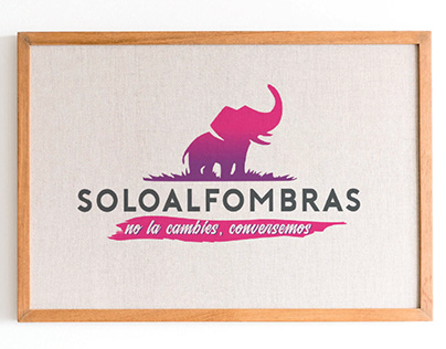 Project thumbnail - Soloalfombras Logo Design & Branding Guidelines