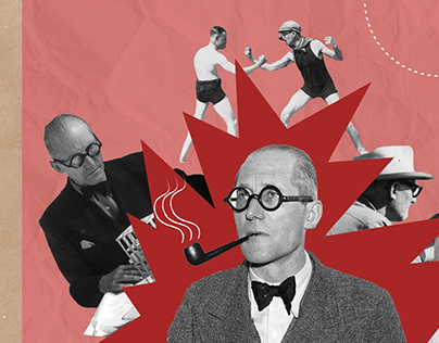 Animated collage - Le Corbusier