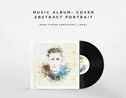 Abstract Portrait for Music Album Cover