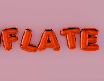 inflate letters