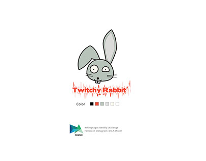 Thirty Logos: Challenge #3: Twitchy Rabbit