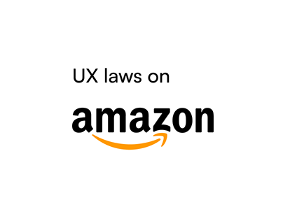 ux laws on amazon