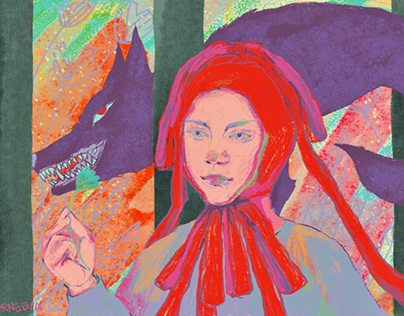 Little Red Riding Hood illustration