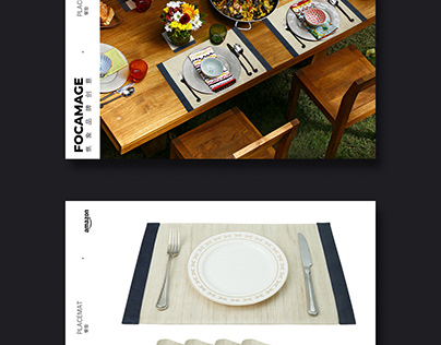 Placemat Product Listing Design | For Amazon
