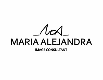Diseño Logotipo Maria Alejandra Image Consultant