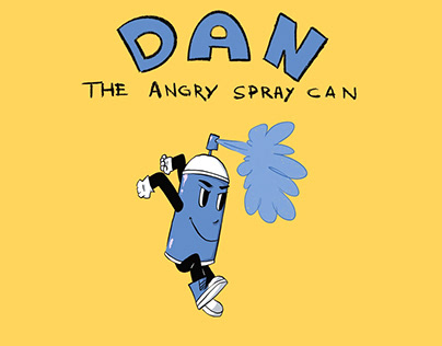 Dan the Angry Spray Can Children Book