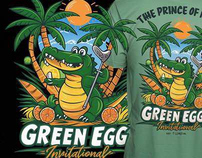 The Green Egg Florida Edition T-Shirts Design