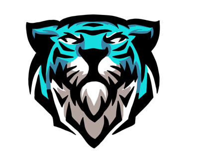 Tiger blue logo