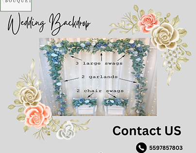 Wedding Backdrop | The Brides Bouquet