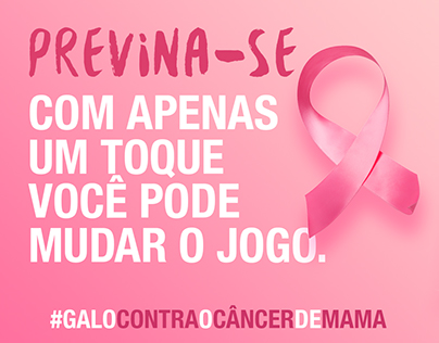 Breast Cancer Campaign for Clube Atlético Mineiro