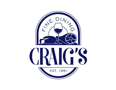 Craig's Fine Dining Logo Concept