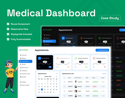 Medical Dashboard Design