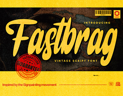 Fastbrag – Vintage Script Fonts