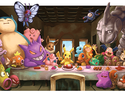 Pokemon Last Supper