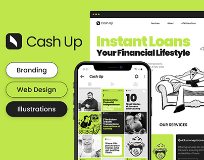 Миниатюра проекта — Finance App Branding/Web Site