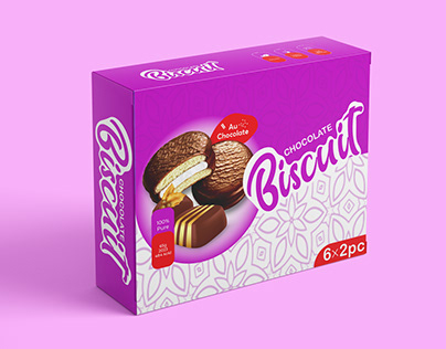 Biscuit Box packaging Design.