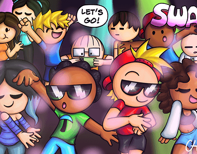 Project thumbnail - SWAG: The Party Banner Art