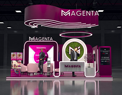 MAGENTA Booth Stand UAE