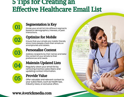 5 Tips for Creating an Effective Healthcare Email List