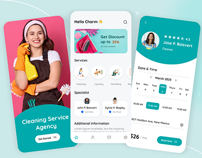 Cleaning Service Mobile App