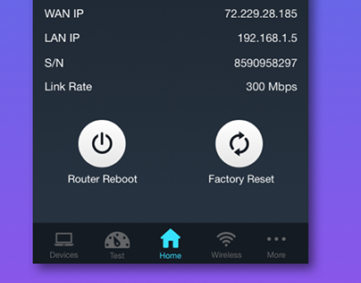 WiFi Router iPhone app