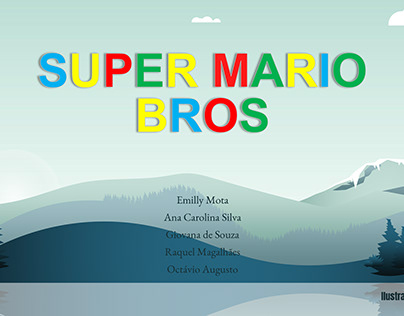 Projeto - Ilustração Digital - Super Mario Bros