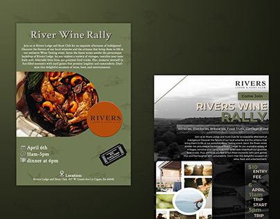 Flyer (River wine Rally)