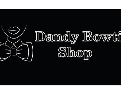 Dandy Bowtie Shop business card