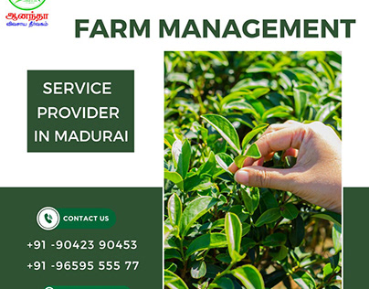 Farm Management Service Provider in Madurai