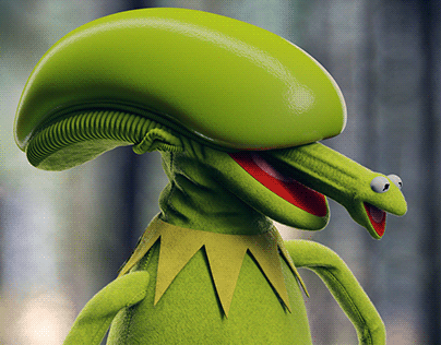 Xenomorph Kermit