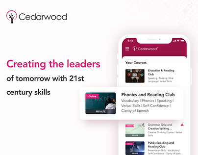 Cedarwood Afterschool Program App