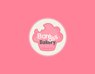 Bareass Bakery Logo Design